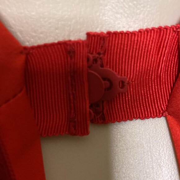 16Arlington strapless dress with feather trim - Picture 6 of 12